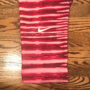 Nike Pants - NWOT Nike Pro striped 3/4 legging length size Nike Pants - NWOT Nike Pro striped 3/4 legging length size